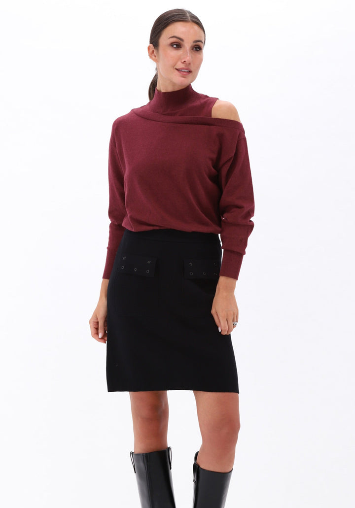 You're My Lobster — Gebreide rok met fantasie — campagnebeeld BLACK19KOPIE
