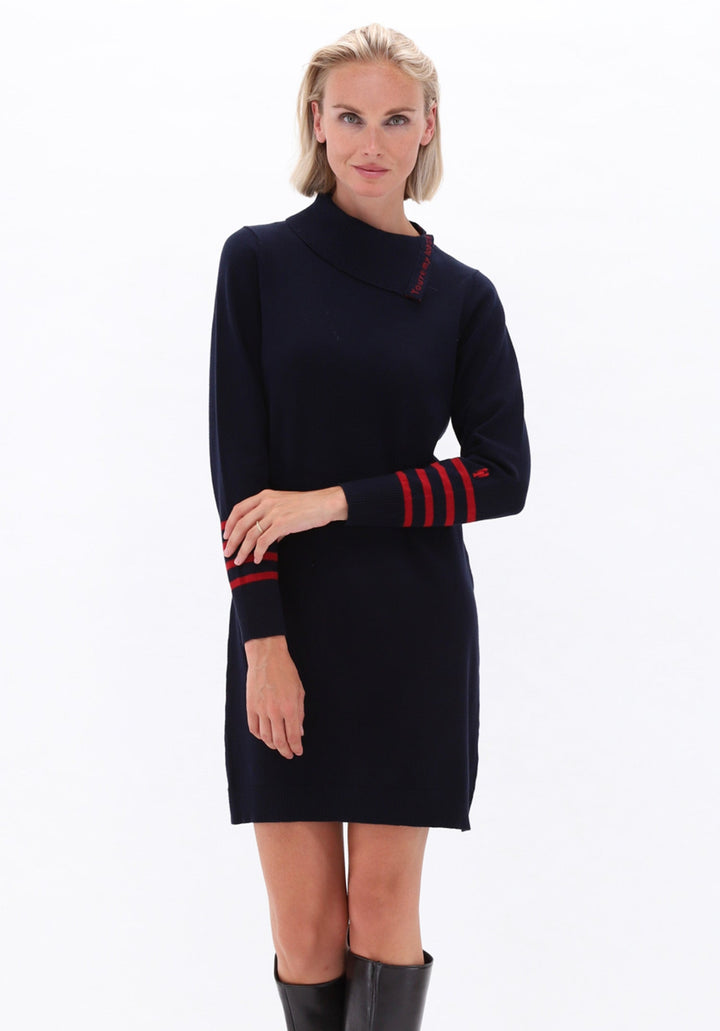 You're My Lobster — Gebreide jurk 'You're my lobster' — campagnebeeld NAVY11KOPIE