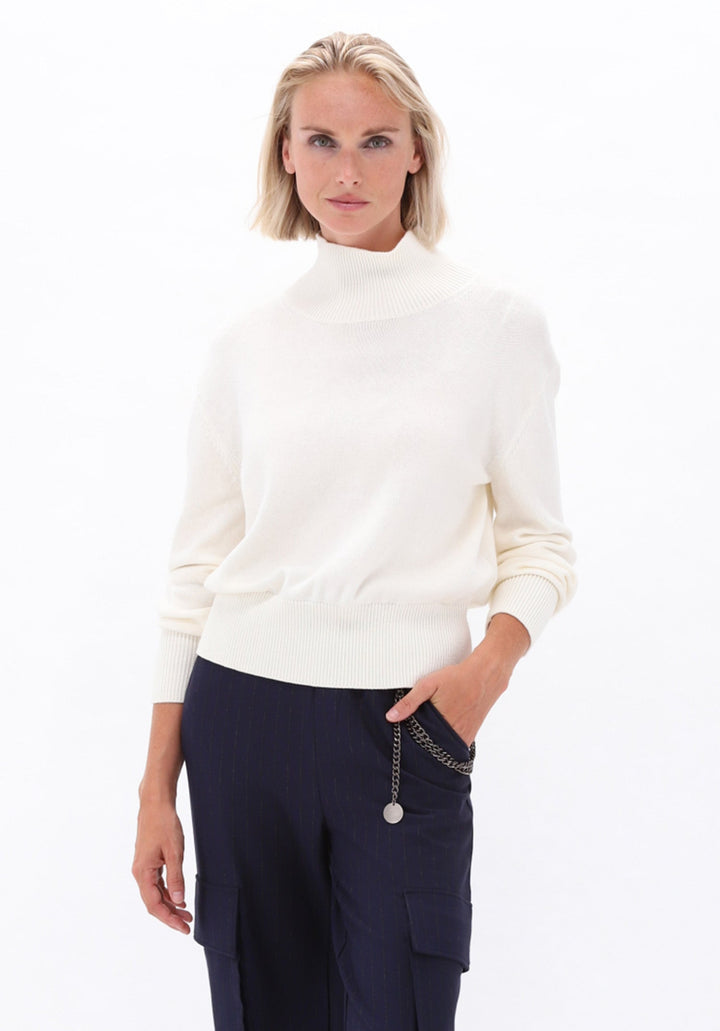 You're My Lobster — Pullover met rolkraag — campagnebeeld ECRU27