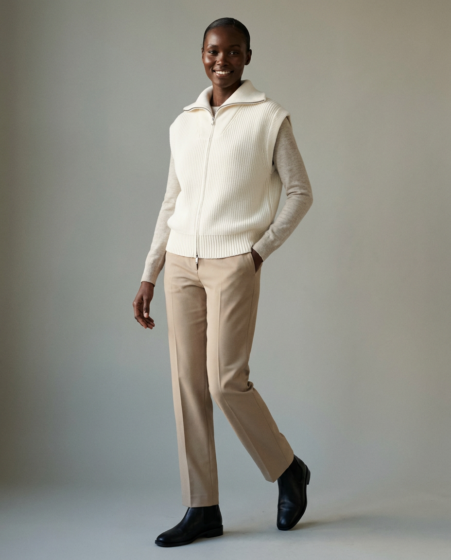 You're My Lobster — Vest openstaande kraag met rits studio