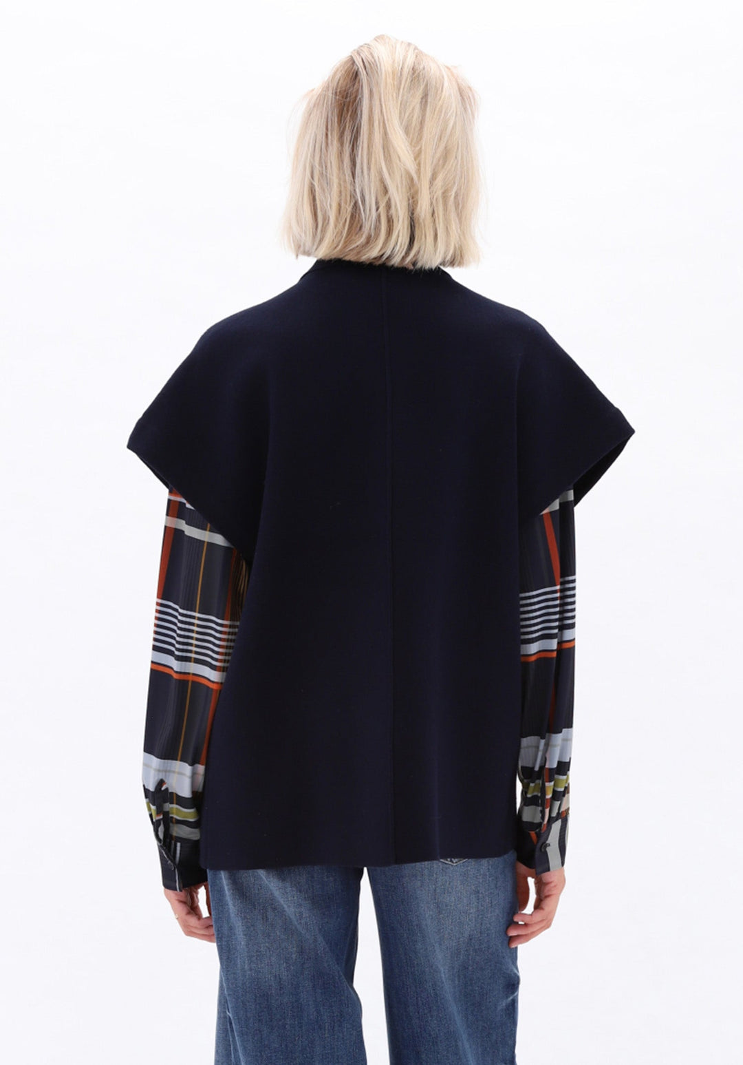 You're My Lobster — Vest met knopen — campagnebeeld NAVY