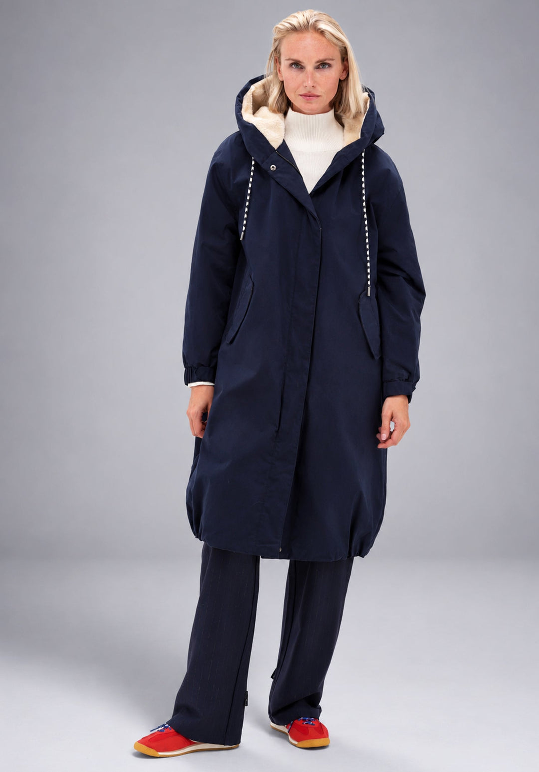 You're My Lobster — Waterdichte parka — campagnebeeld NAVY