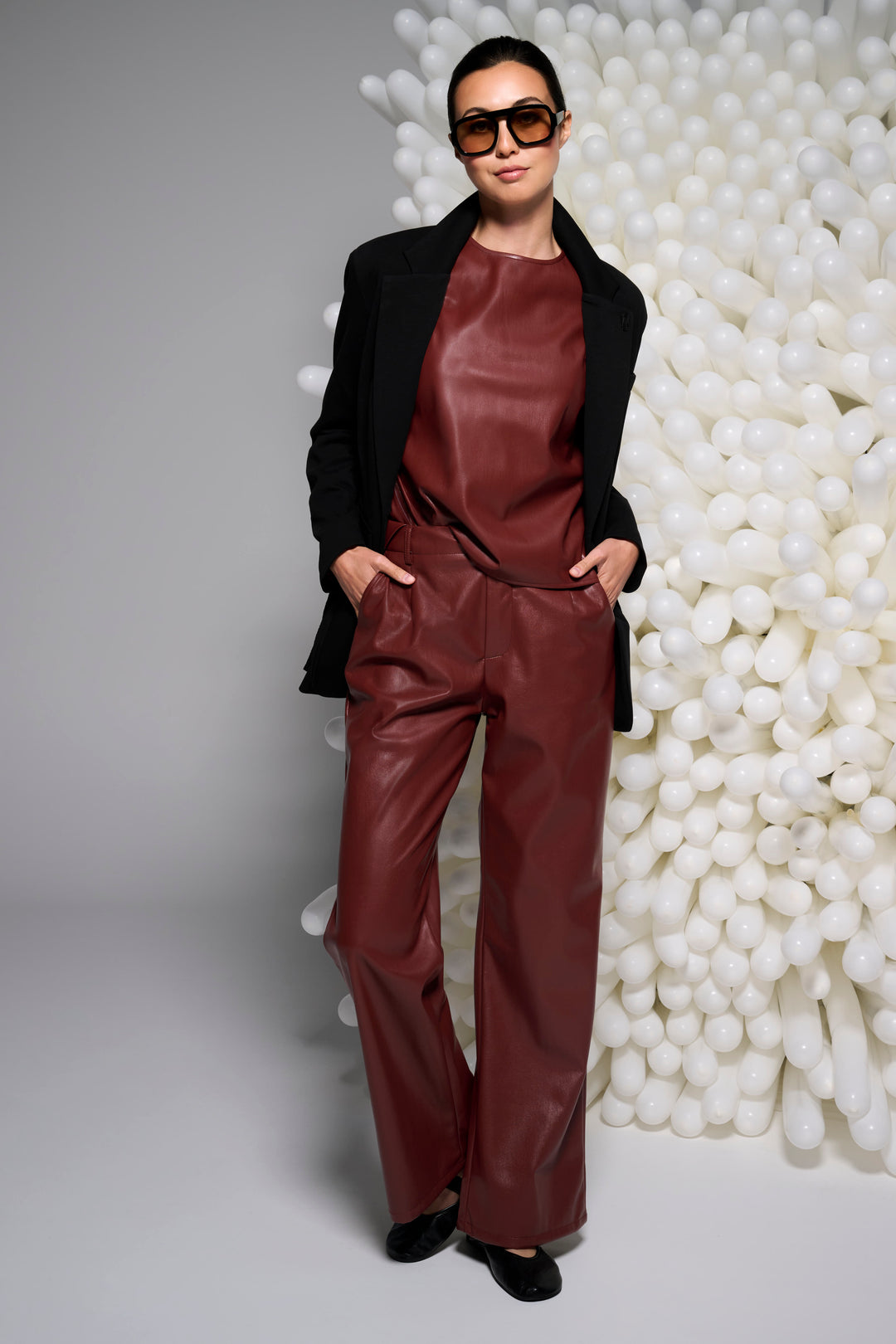 You're My Lobster — Blazer met franjes — publicity black top