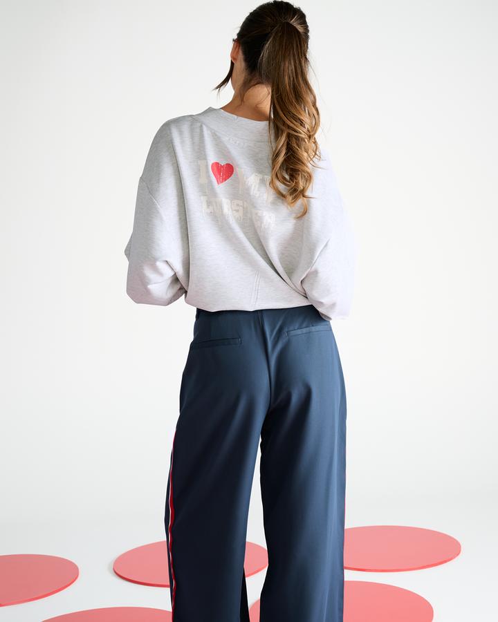 You're my lobster - V hals pull met 'i love my lobster' - (C614L)