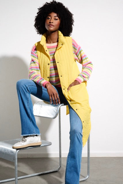 K-design - Gestreepte pull met verschillende kleuren (Y806) - What Els!