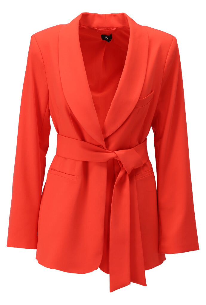 K-design - Blazer met striklint (Y654) - What Els!