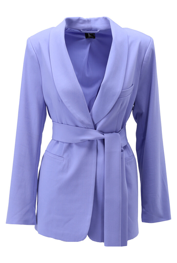 K-design - Blazer met striklint (Y654) - What Els!