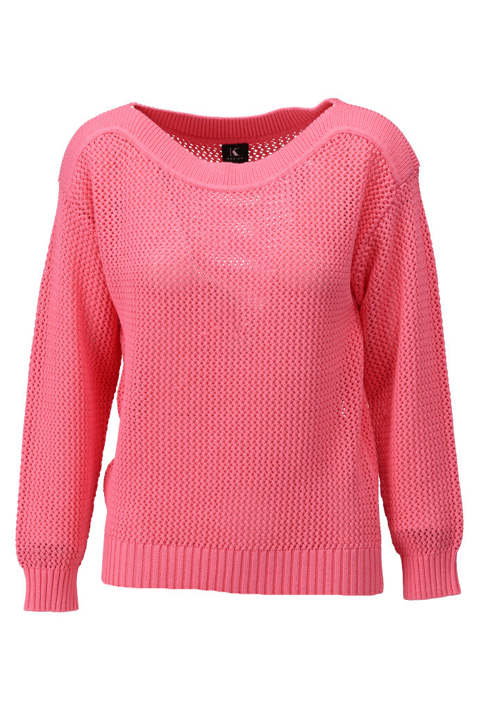 K-design - Pull met boothals (Y808) - What Els!
