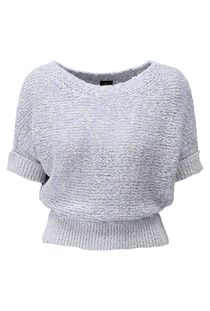 K-design - Pull met lurex en dolman mouwen (Y810) - What Els!