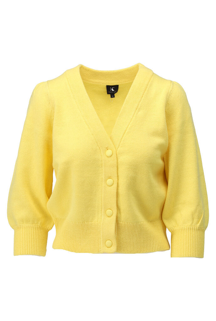 K-design - Gilet met knopen (Y823) - What Els!