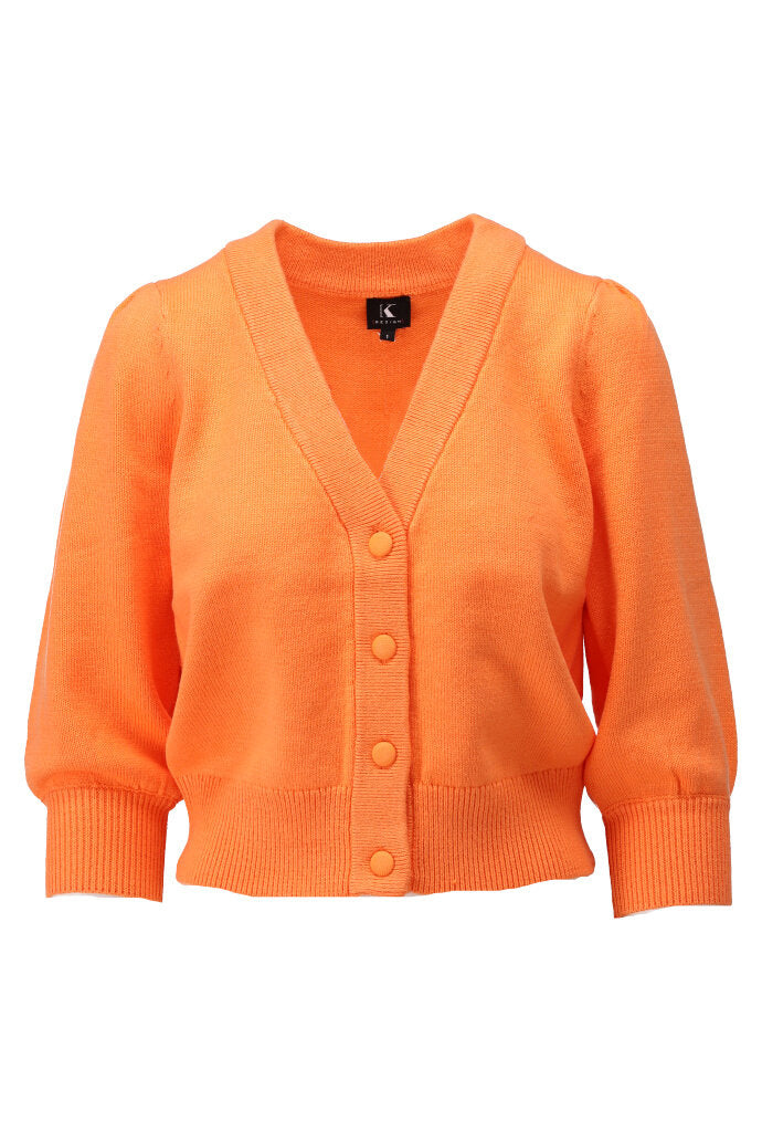 K-design - Gilet met knopen (Y823) - What Els!