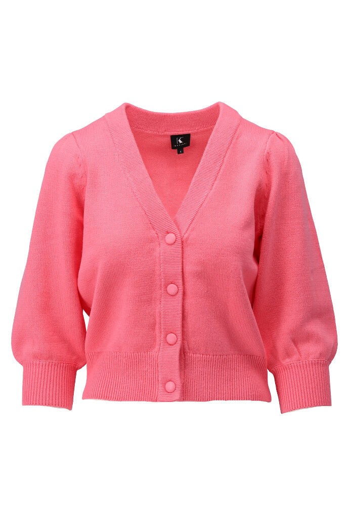 K-design - Gilet met knopen (Y823) - What Els!