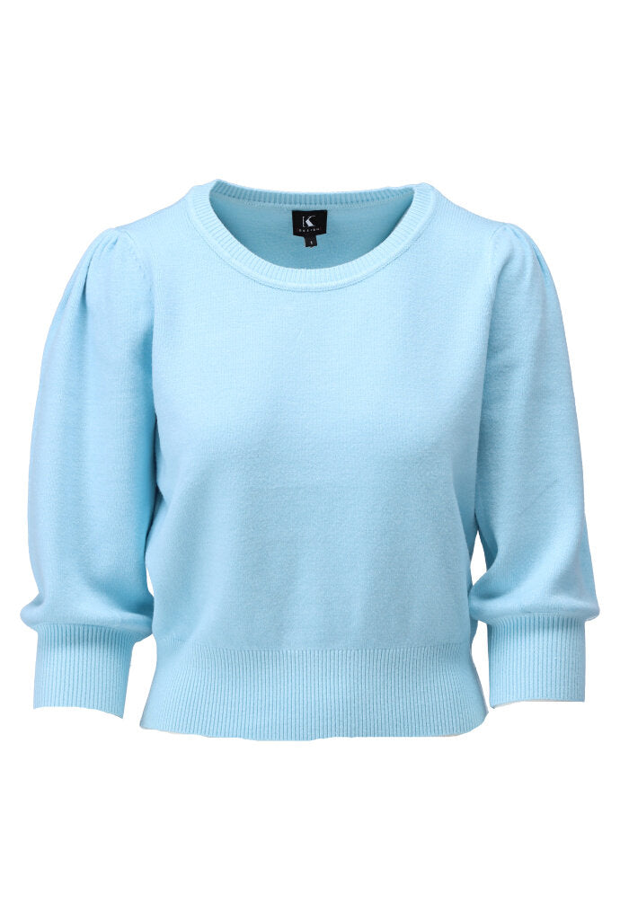 K-design - Pull met ronde hals (Y831) - What Els!