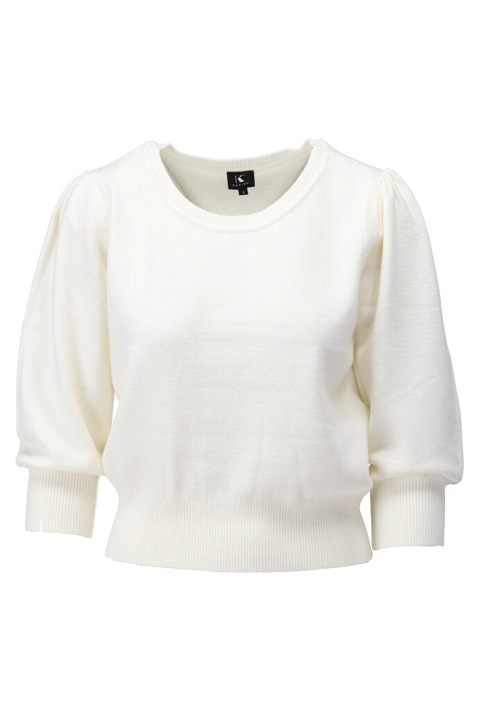K-design - Pull met ronde hals (Y831) - What Els!