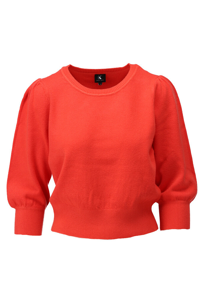 K-design - Pull met ronde hals (Y831) - What Els!