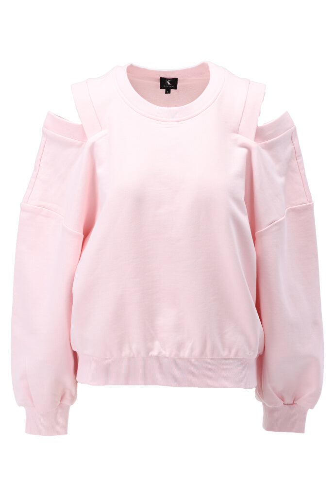 K-design - Pull met open schouders (Y891) - What Els!