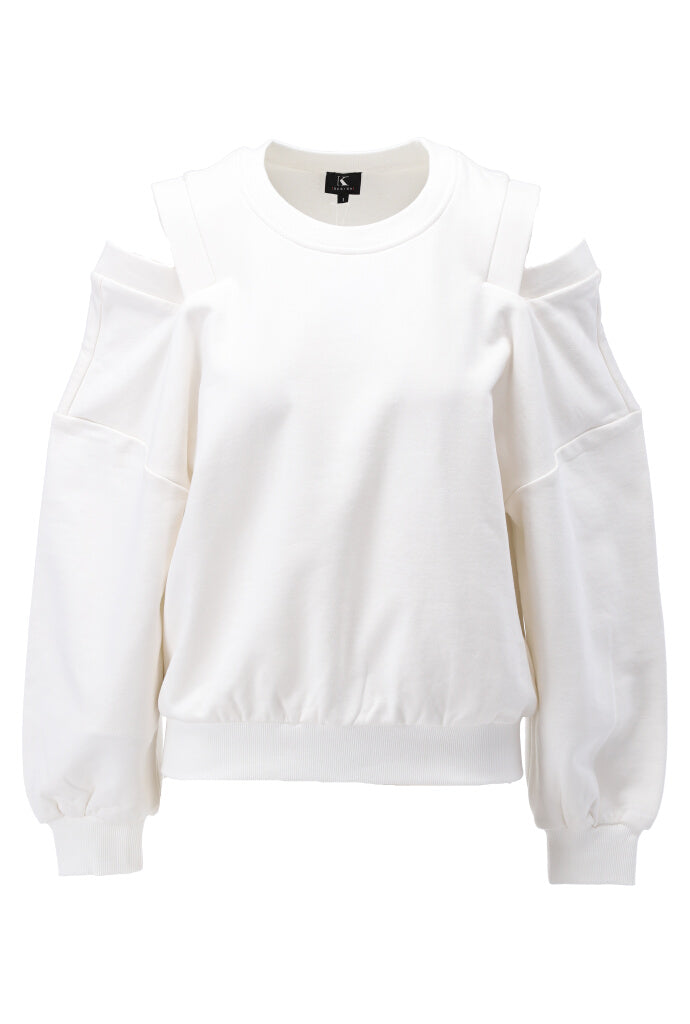 K-design - Pull met open schouders (Y891) - What Els!