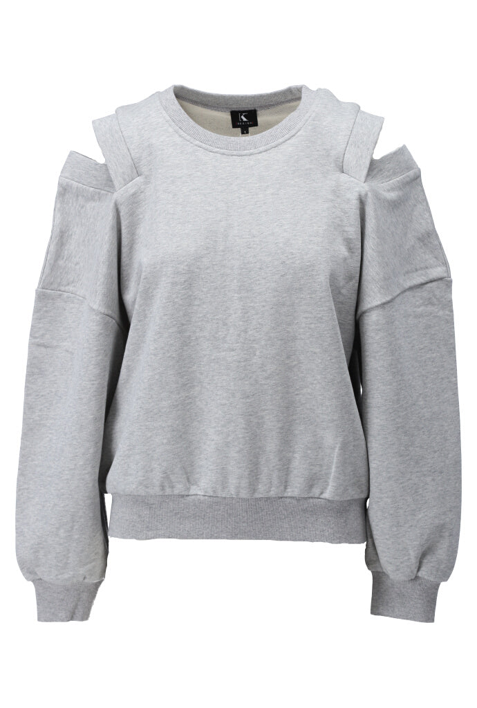 K-design - Pull met open schouders (Y891) - What Els!