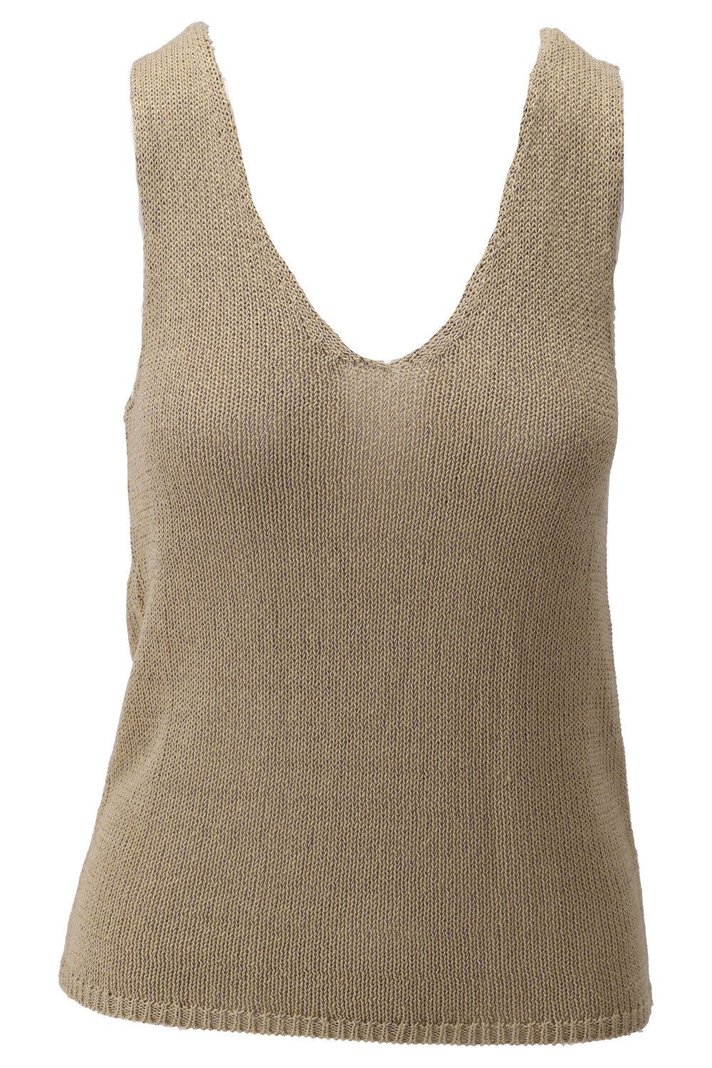 K-Design K-Design - Topje zonder mouwen met V-hals (U506) - What Els!
