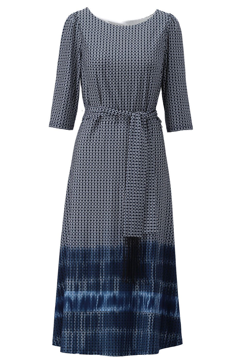 K-Design K-Design - Maxi dress met print en riem (V368) - What Els!