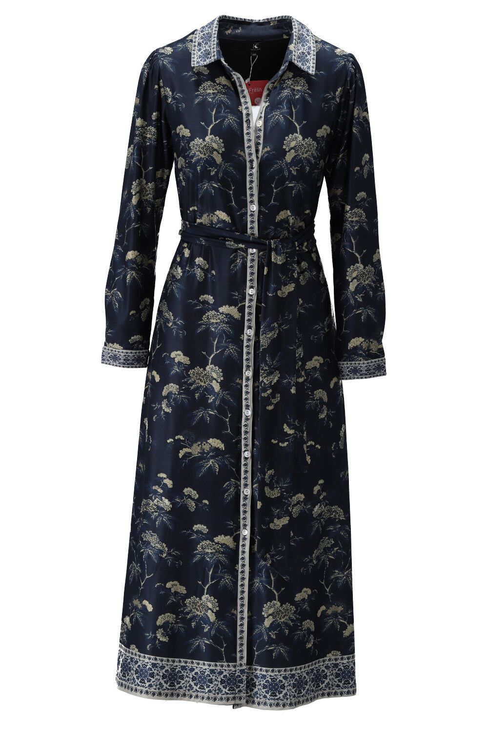 K-Design K-Design - Midi dress met print (V681) - What Els!