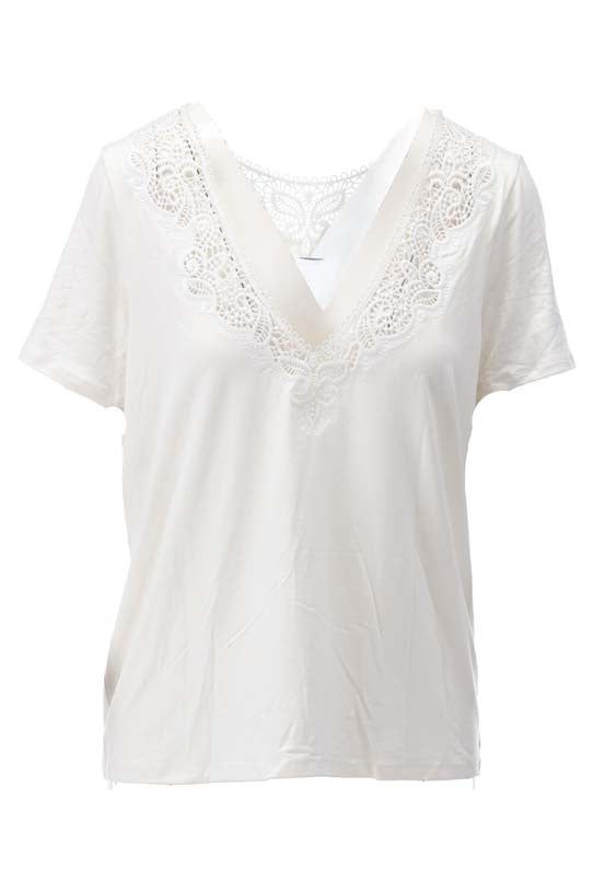K-Design K-Design - Topje met V-hals (W850) - What Els!